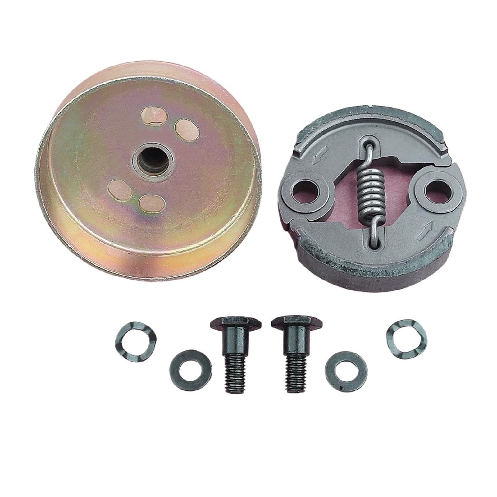Kit de Embrague 9T Compatible con desbrozadora de césped con Motor pequeño GX31 GX35 de 1,3 HP.