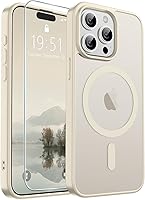 Vista 247 de SUPFINE - Funda magnética para iPhone 11, apta para MagSafe (protección contra caídas de grado militar, 10 pies), delgada, translúcida, a prueba