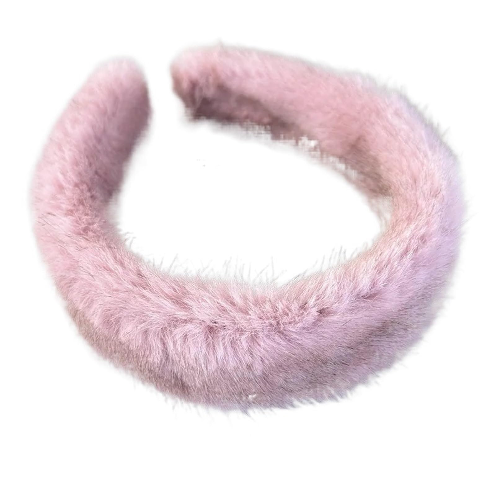 3 pezzi fascia for capelli ampia pelosa for temperamento donna elegante cerchietto for accessori for femminili Per Donna(Pink)