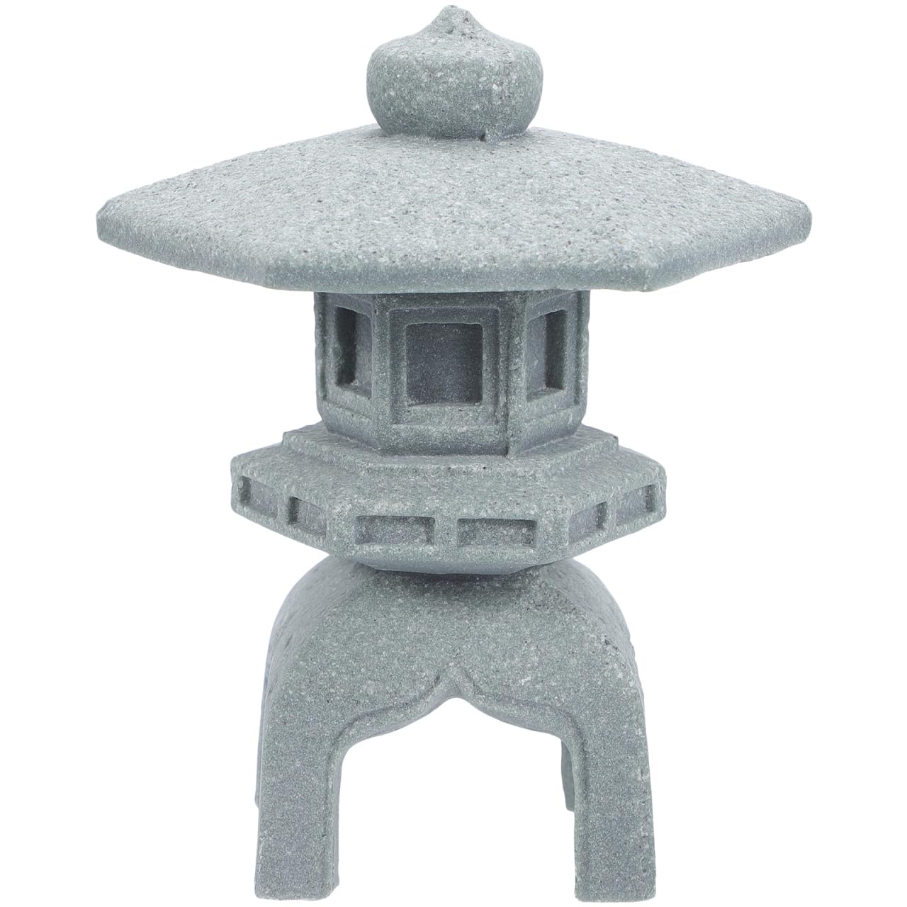 Mini Stone Pagoda Lantern Garden Ornament