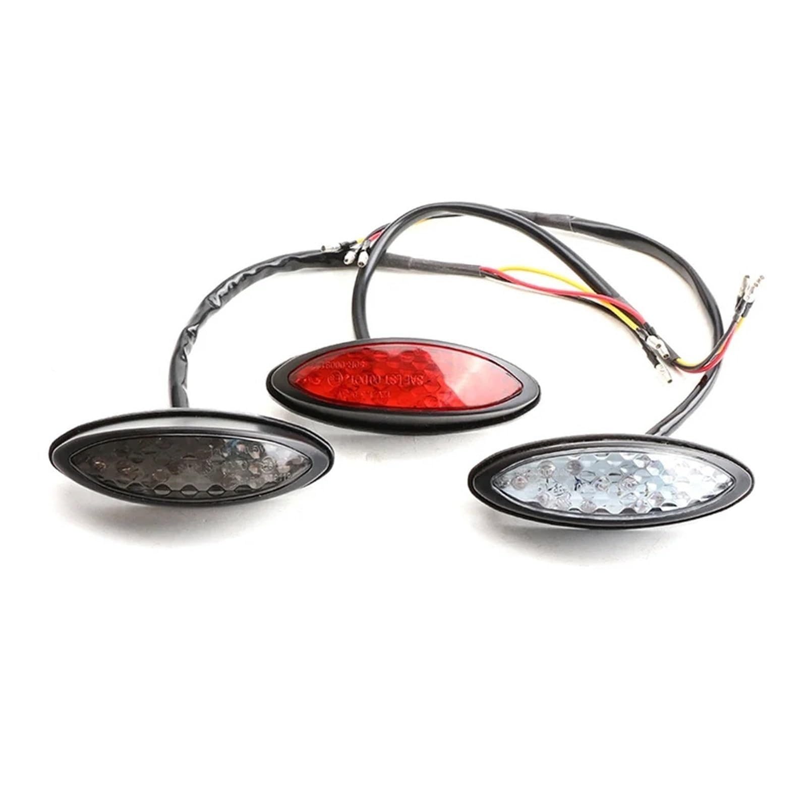Fanale posteriore per moto Per Dirt Per Bikes Fanale posteriore a LED per moto, stop, freno, luce posteriore rossa con funzione di marcia/freno, luci posteriori