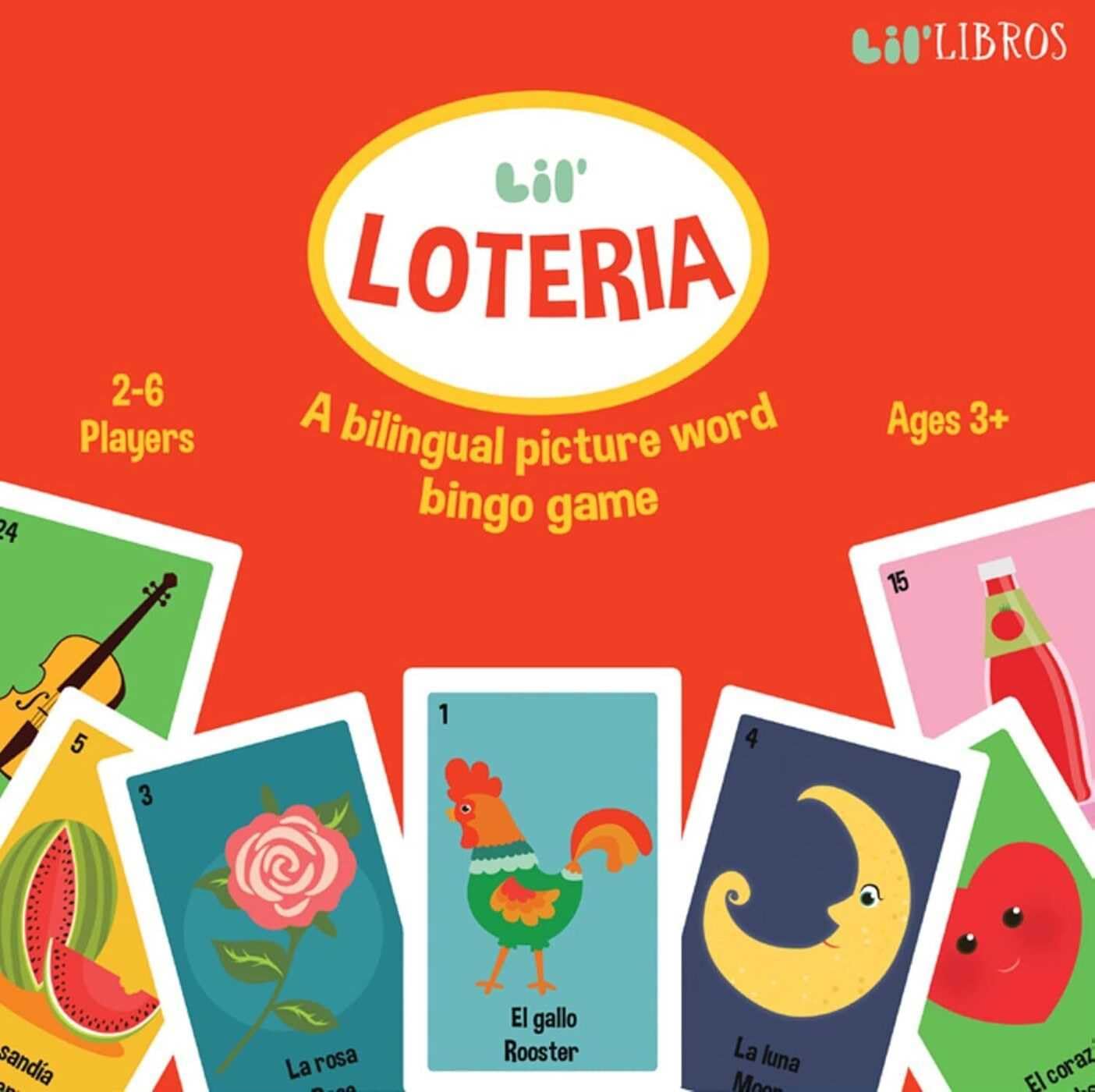 Lil' Libros Lil' Loteria: A Bilingual Bingo Game: A Bilingual Bingo Game Game – September 26, 2017
