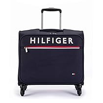 Tommy Hilfiger Polyester Soft 45 Cms Luggage- Suitcase(8903496163926_Navy Blue)