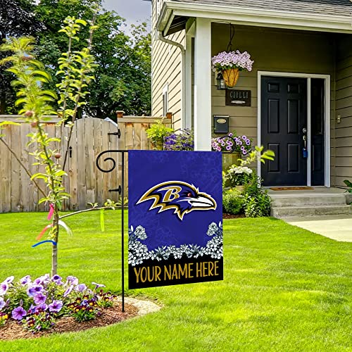 Image of Rico Industries NFL Standard /Primary Personalized 13 inch x 18 inch Double Sided Garden Flag