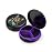 Serfeymi Small Pill Box - 3 Compartments Portable Pill Box for Purse Pocket, Compact Mini Travel Pill Case - Suitable for Medicine, Vitamin, Fish Oil, Supplements - Black(Cat)