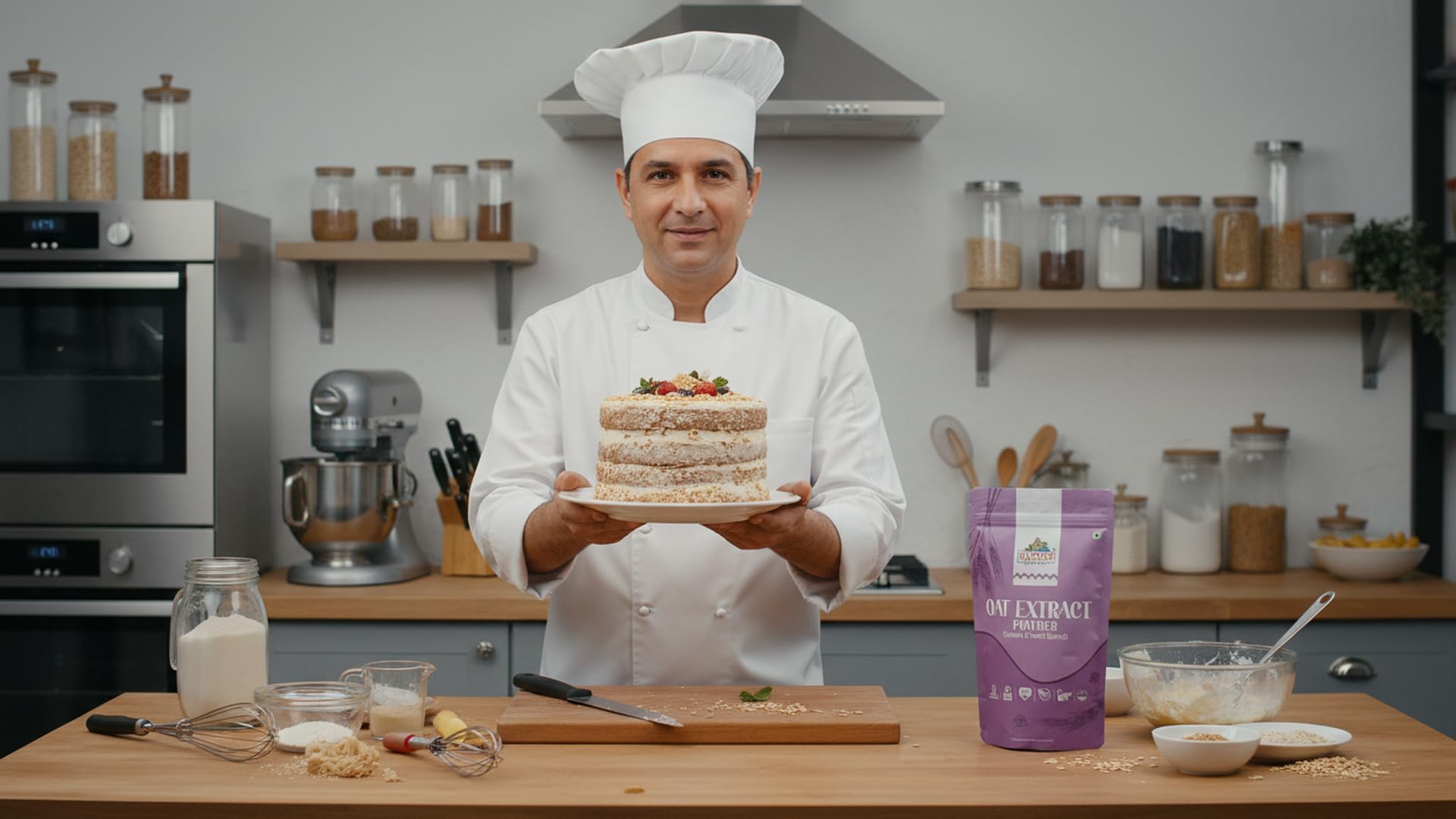 EATERY HARVEST Instant Oat Milk Powder, 100g, Sugar-Free, High Protein Australian Oats, Lactose-Free - Image 3 thumbnail