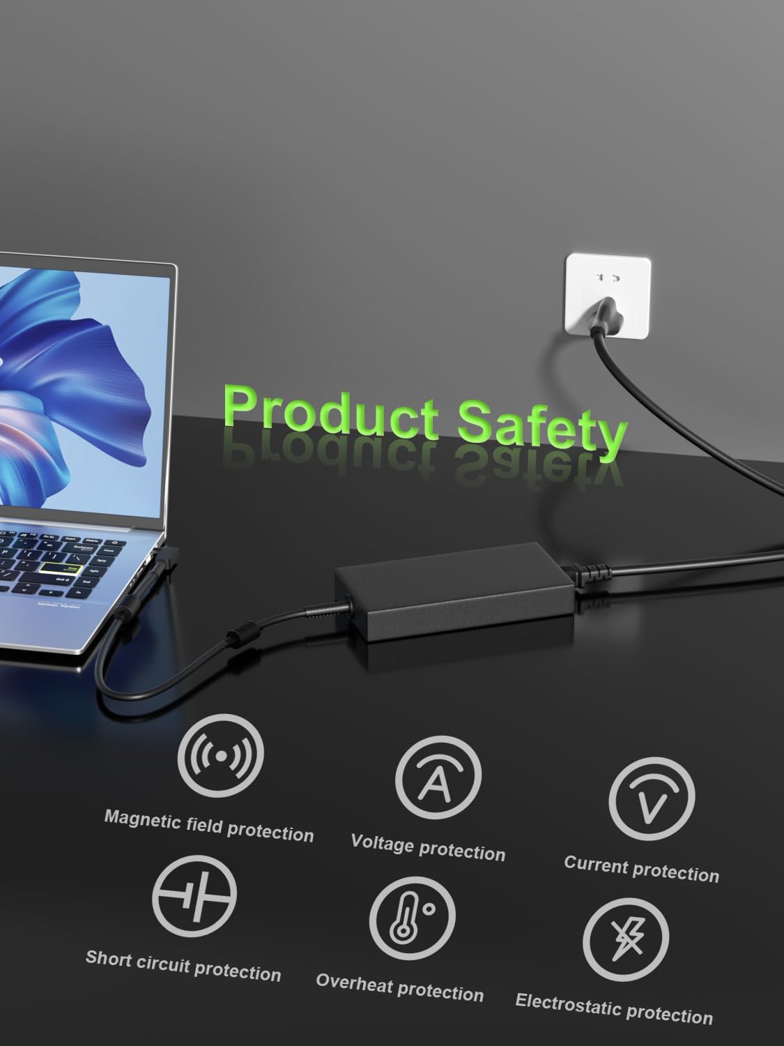Cargador 230W Compatible con Acer Nitro 5 16 17 14 Predator Helios Neo/Triton 16 14 300 500 Series AN16-51 AN17-41 AN515 AN517 PHN16-71 PH315-55 PT14-51 Laptop Adaptador