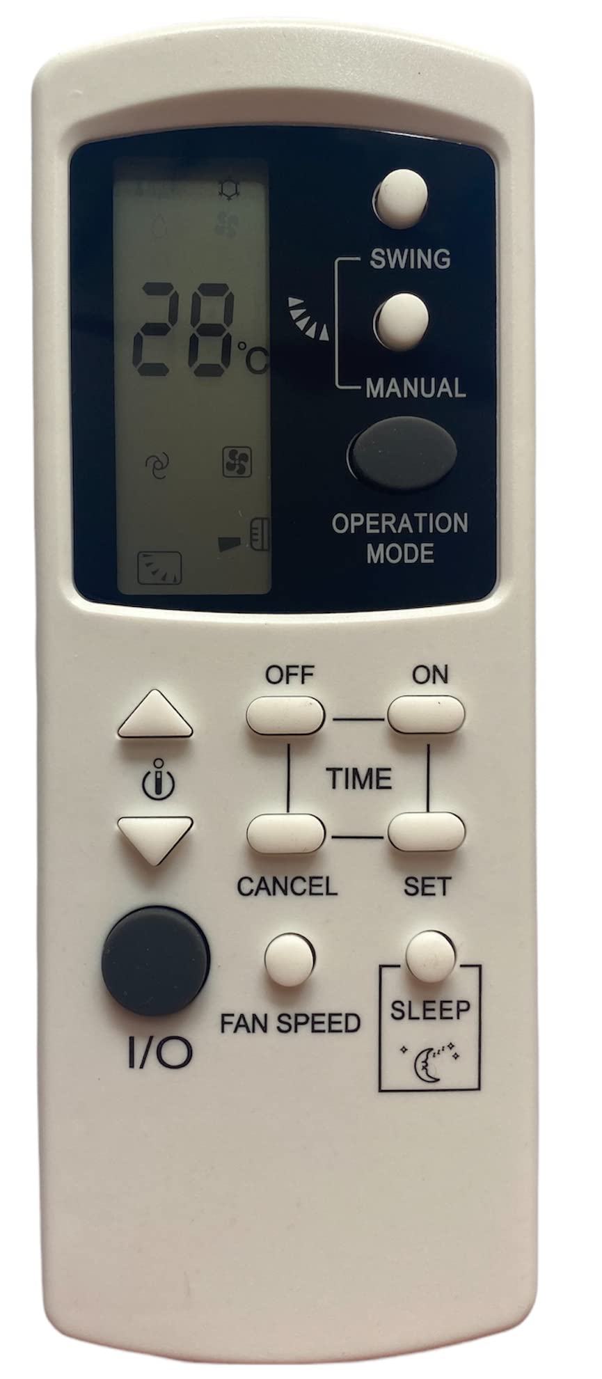 Upix AC Remote No. 39 (No Backlight), Compatible/Replacement for Bluestar AC Remote Control (Exactly Same Remote Will Only Work)