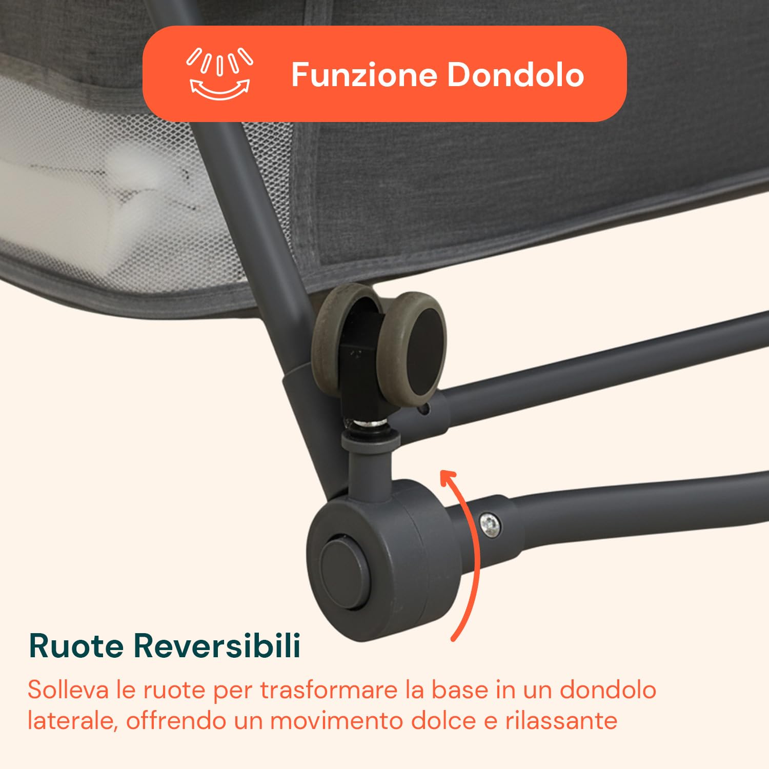 Avilia - Culla Neonato Pieghevole, Lettino per Bambini Co-Sleeping con Zanzariera Fotosensibile e Materasso Traspirante, Culla Fianco Letto Compatta e facile da Trasportare, Rapida Chiusura.