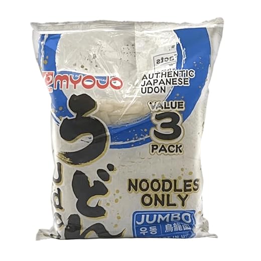 Myojo Jumbo Udon Noodles, No Soup, 4.94 Oz