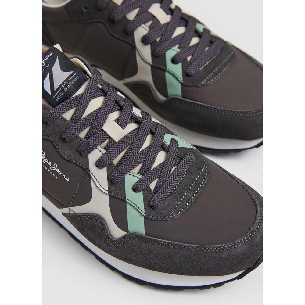 Pepe Jeans Chaussures en Cuir Brit Road Blanches