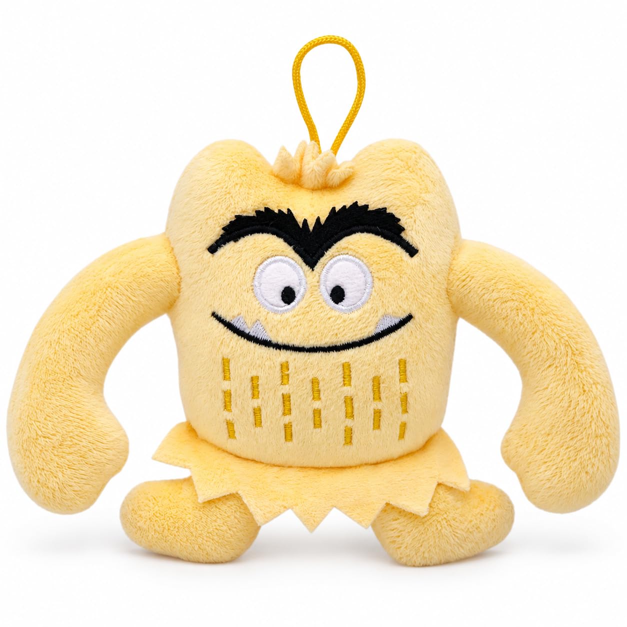 Emotion Monster Plush Soft Toy, Mutil-Colourful 13 cm Mood Doll (Yellow)