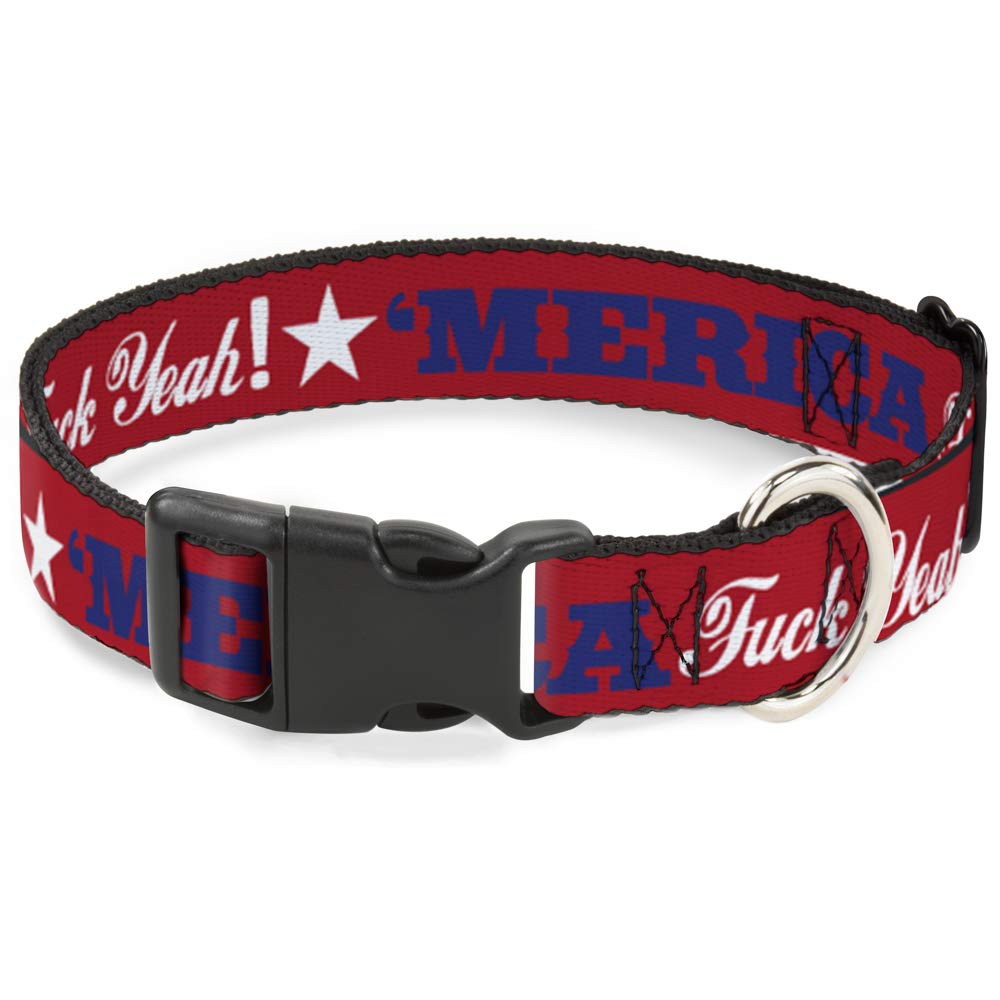 Collar Buckle Down PC-W30021-NL con clip plástico de alta seguridad