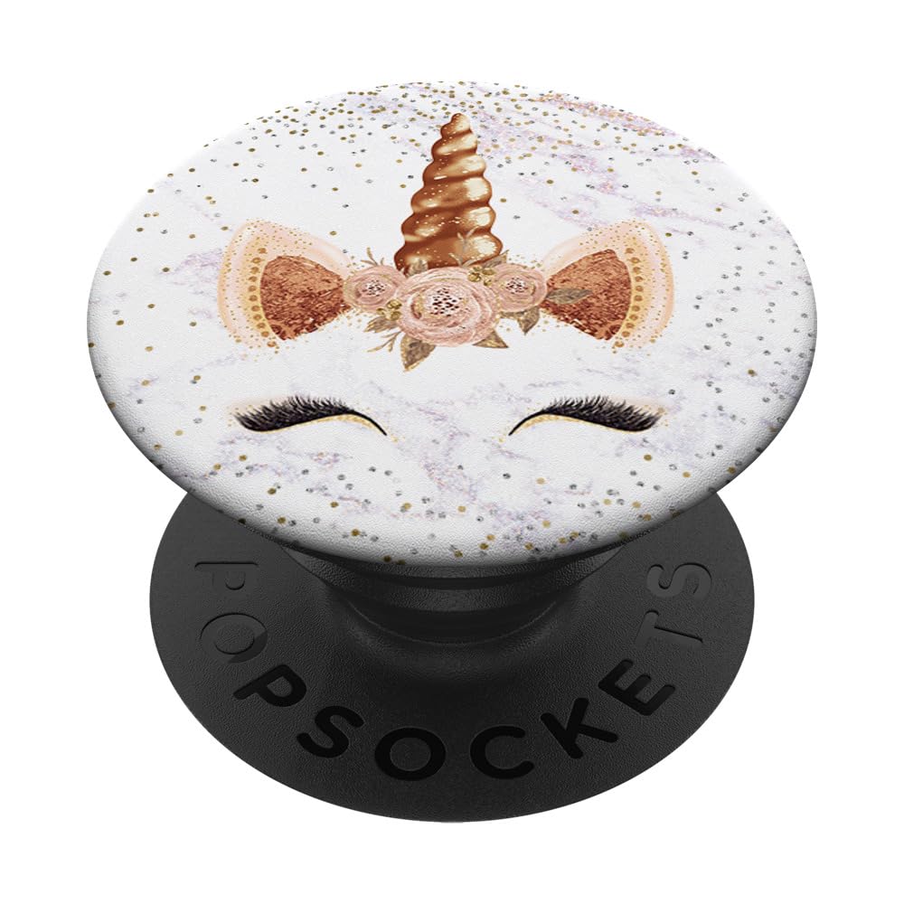 Amazon.com: Unicorn Face Flowers In Hair On White Women's Gift Zx