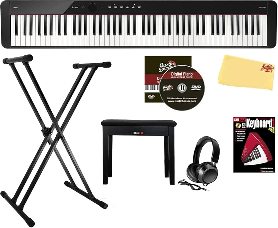 Amazon.com: Casio Privia PX-S5000 Digital Piano - Black Bundle