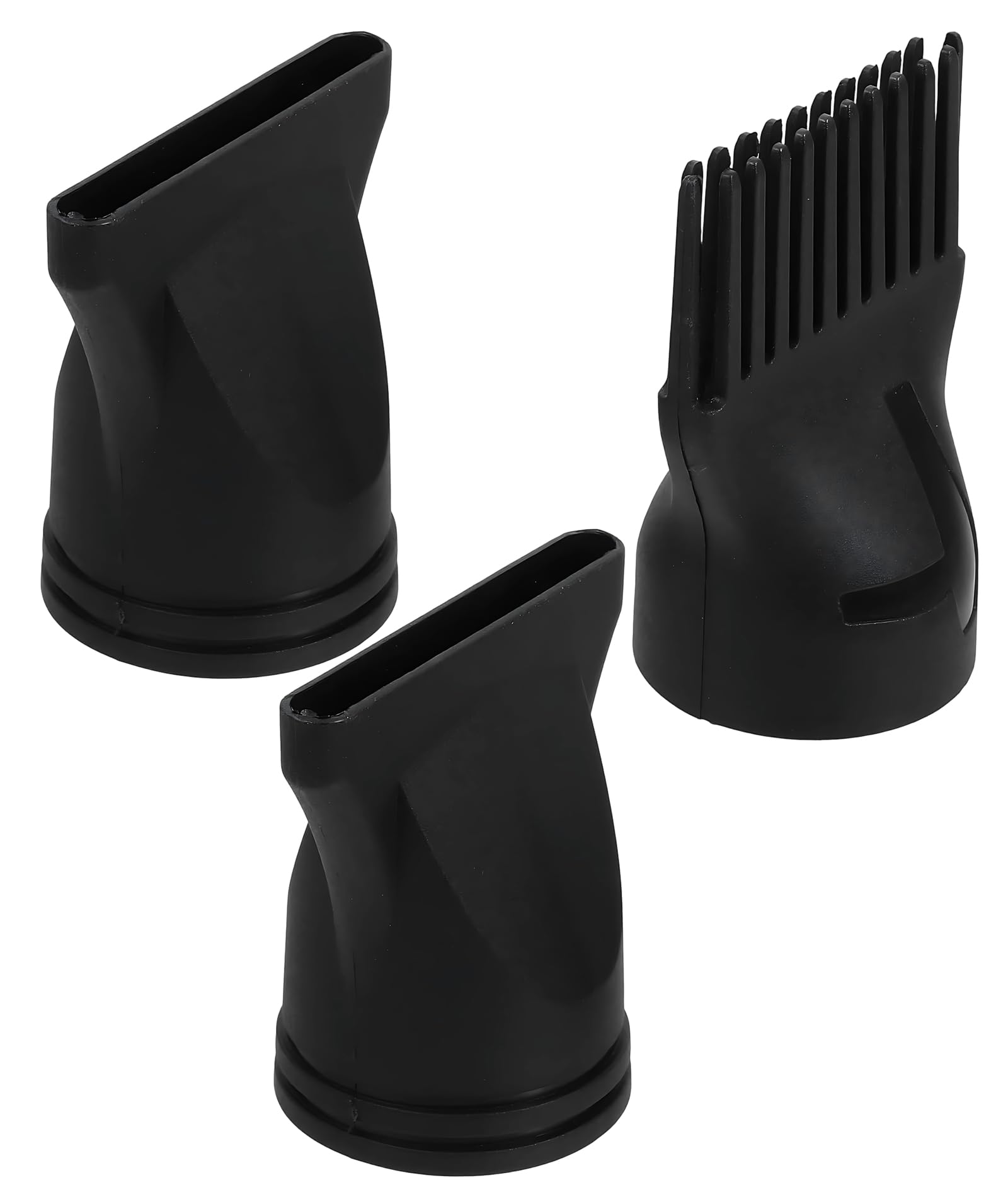 3 PCS Diffuser Attachment for Hair Dryer, Hair Dryer Nozzle, Concentrator and Comb Nozzle, Nozzles for Various Hair Styling, Durable Plastic Construction, Universal Fit for Most Hair Dryers-image-29