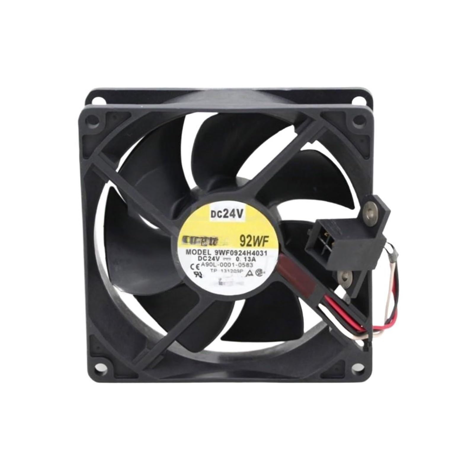 PEQYUACTE 92mm DC 24V Fan 9WF0924H4031 92x92x25mm 24V 0.13A Cooling Fan