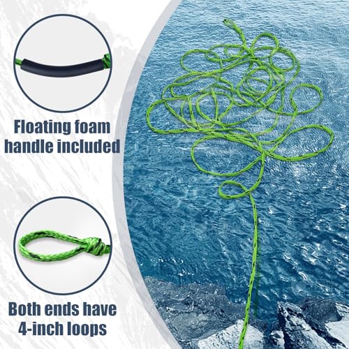 Image of Boat Tow Rope 60ft 1-6 Riders, Floating Ropes for Towable Tubes