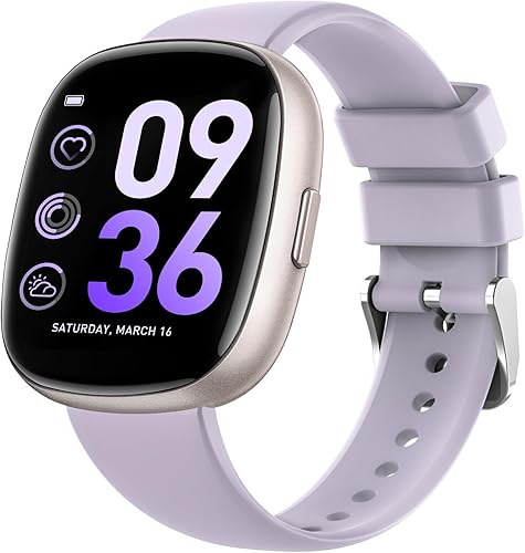 Sanorum Smart Watches for Men Women Fitness: Fitness Tracker with Blutooth Call 24H Heart Rate Sleep Monitor 5ATM Waterproof 120+ Sport Mode Smartwatch Compatible with iPhone Android Phones