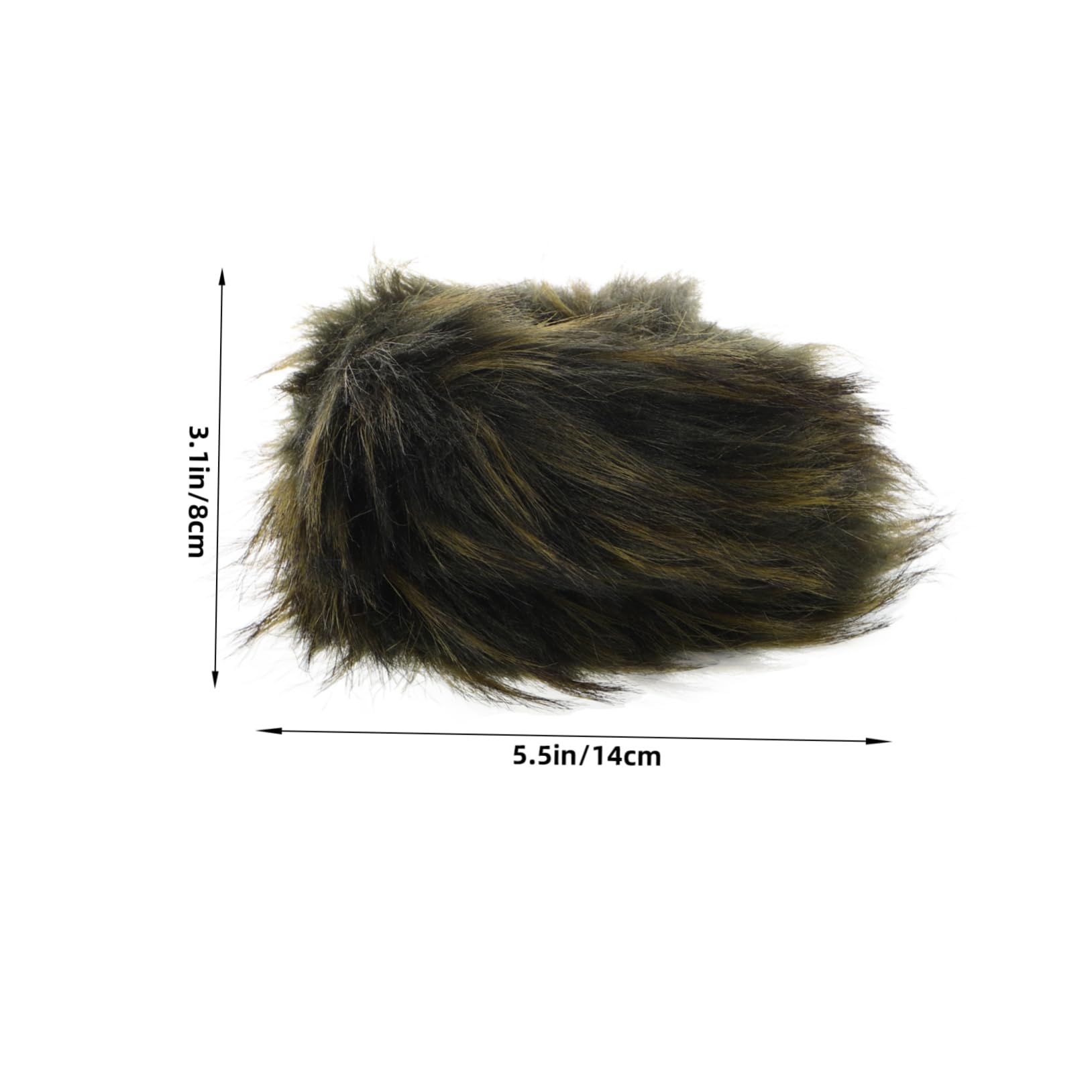 FOMIYES 1 Pair Faux Fur Wrist Warmers for Women Soft Plush Arm Covers with Stylish Pattern Comfortable and Cozy Versatile Winter Fashion Accessory for Chilly Days