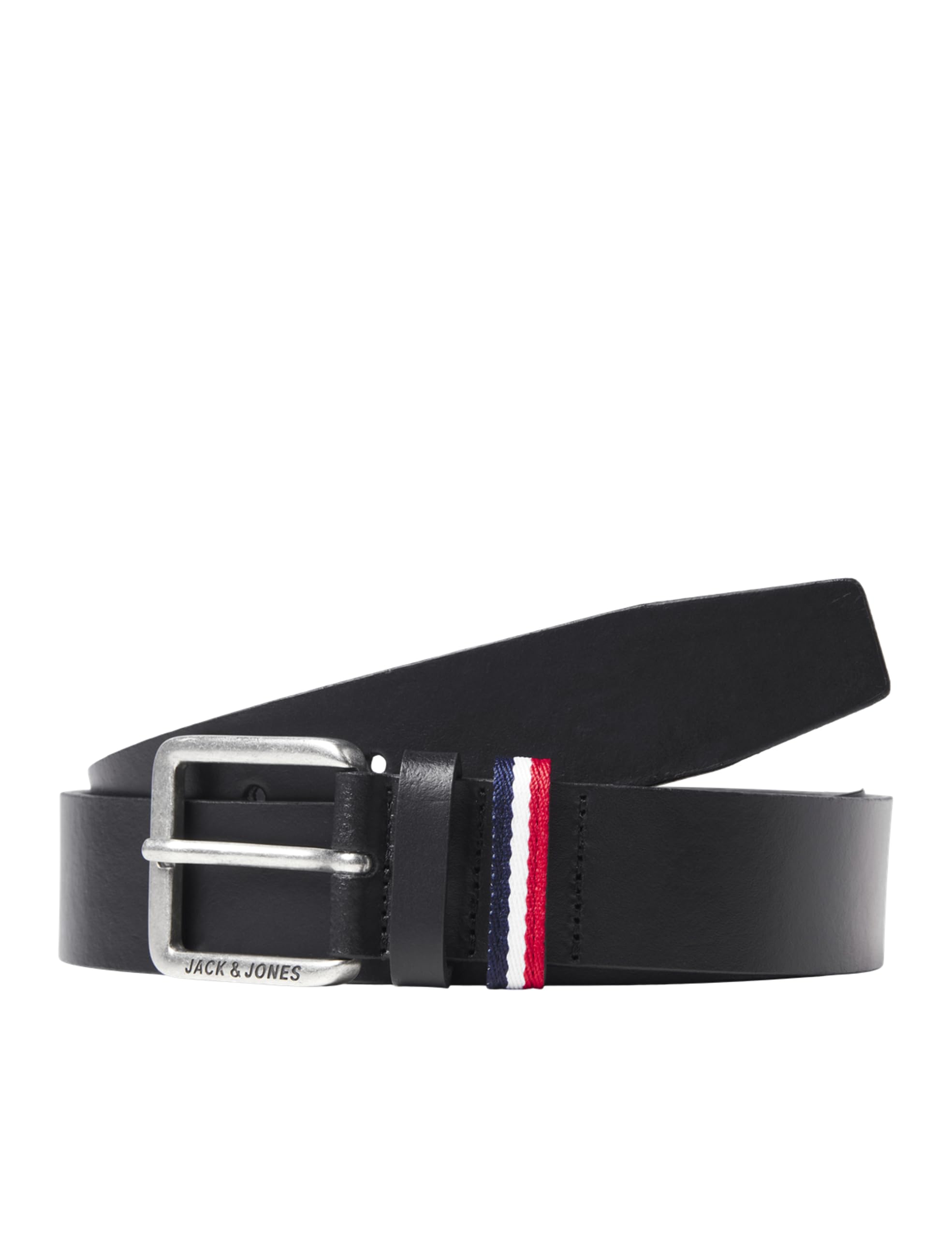 JACK & JONES Ceinture pour homme, Noir, 85 cm