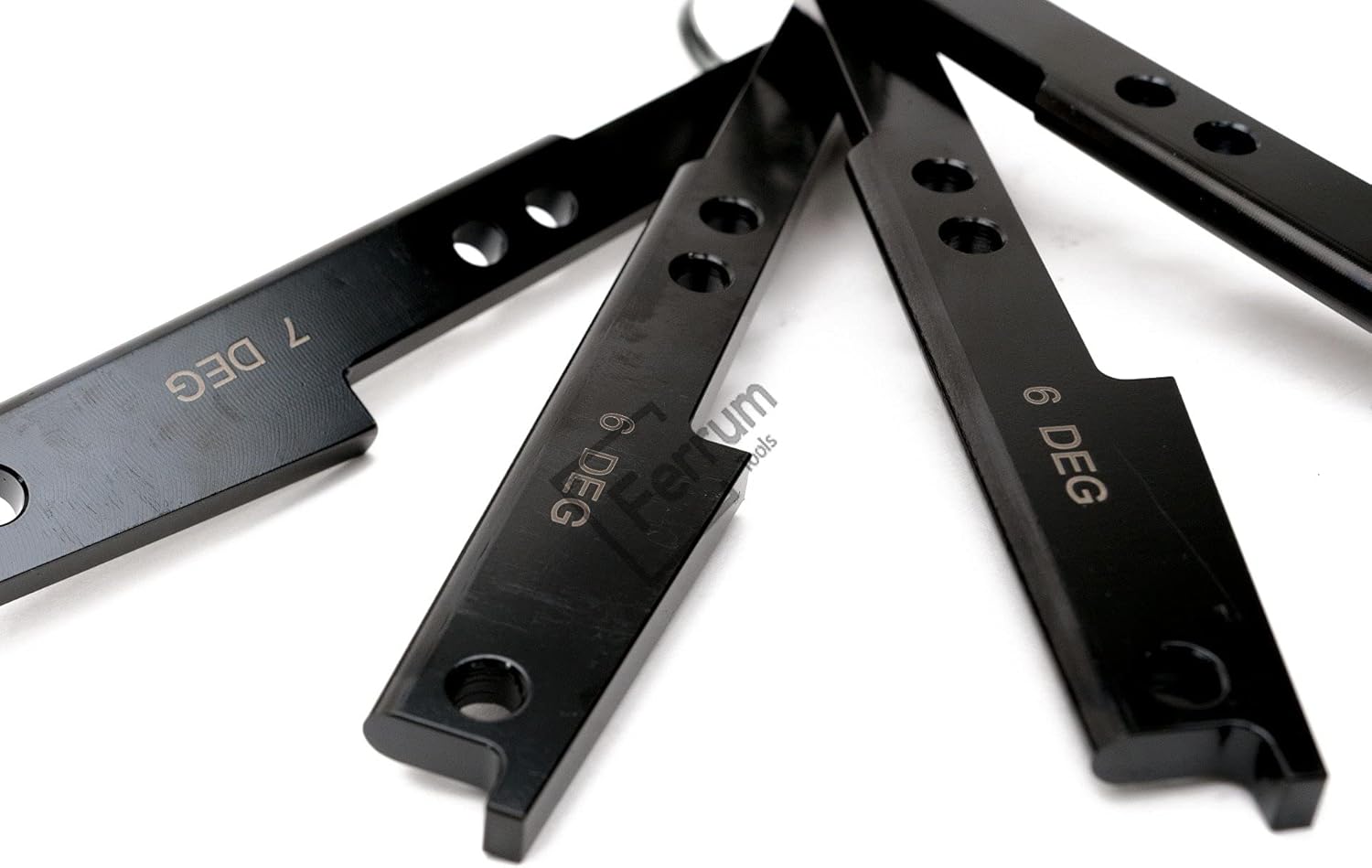 Ferrum Tools ISX QSX 2007~2017 Cam Timing Tool Kit Includes Heavy Duty Steel Alternative 4 Wedge Set 4° 6° (2 pcs) and 7° 3163021 and Crank Pin 3163020