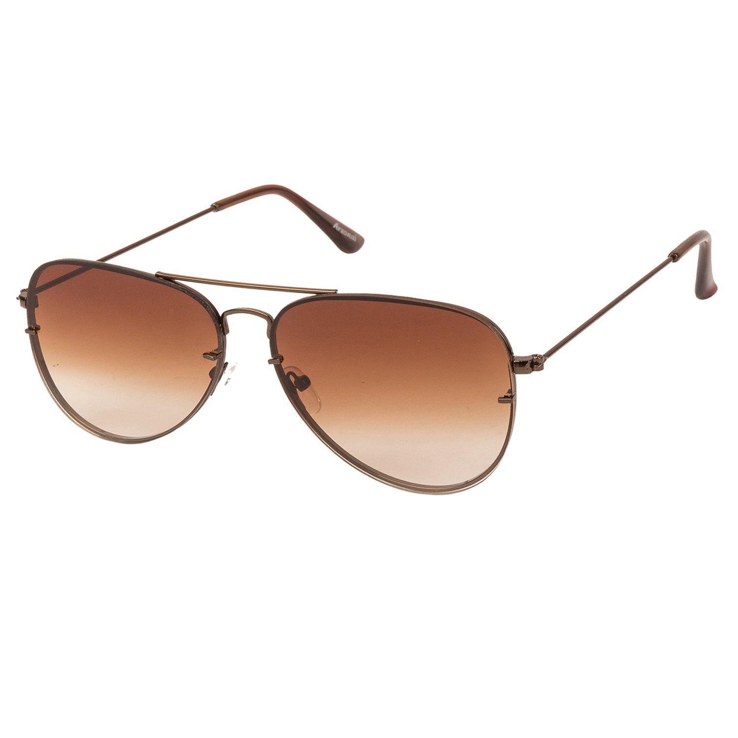 Classics Aviator Shape Brown-Brown UV Protection Sunglasses For Men & Women [MA-1000-S4 ]-image-49