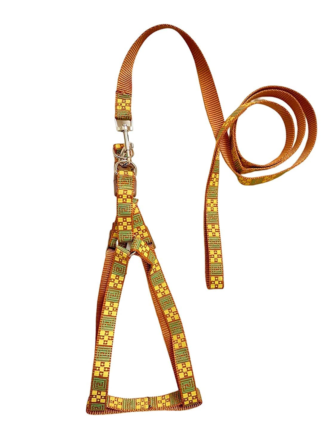 KittuPet Dog Printed Harness with Leash Set for Small & Medium Size Adult Dogs and Puppy Harness Set (Adjustable Chest Size 38-48cm) (B0C53D634B) Amazon Price History, Amazon Price Tracker