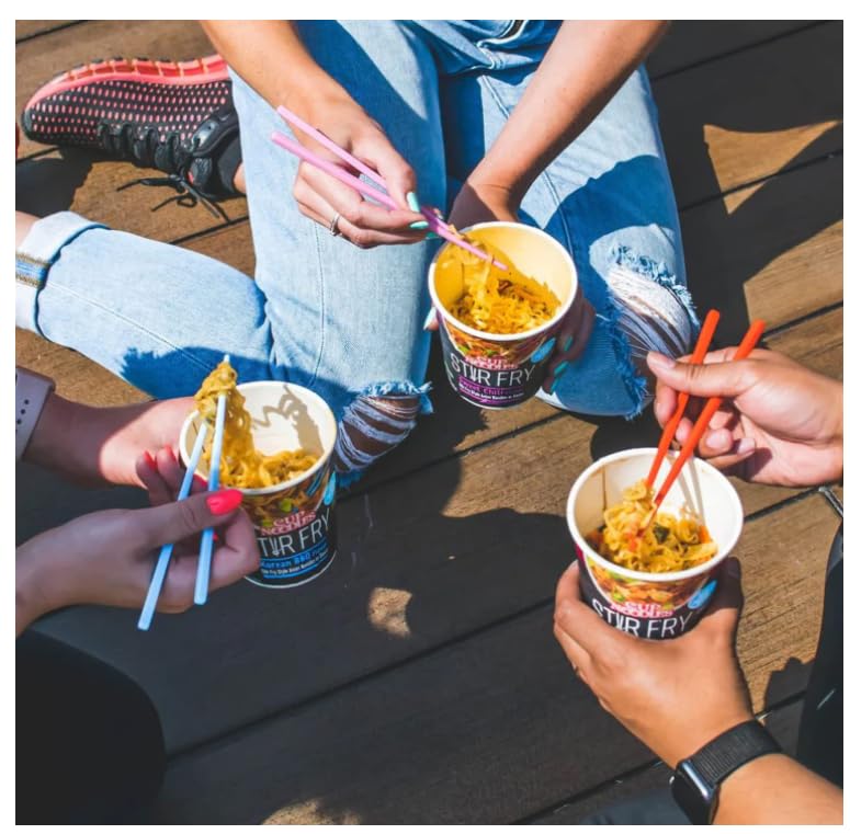 Miniatura 2 de Fideos salteados, fideos salteados en salsa + King Combo código QR (Teryiaki pollo y arroz con fideos (1 unidad)