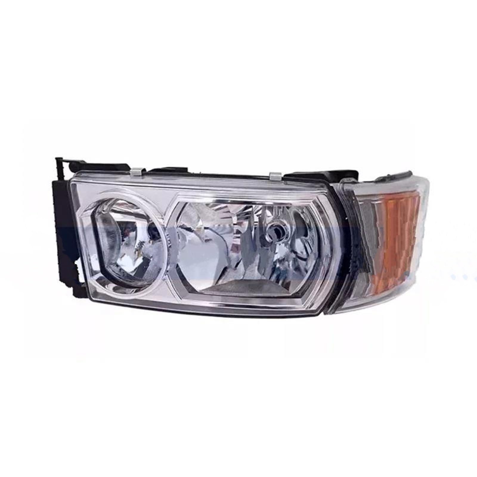Lente Faro Coche Faro Delantero para Parachoques para Scania G400 R400 P400, Faro Delantero, luz de Esquina, L1760551 1730953 Faros Delanteros(Left Side)