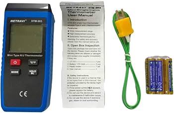Metravi DTM-903 Mini Contact-type Digital Thermometer for K/J