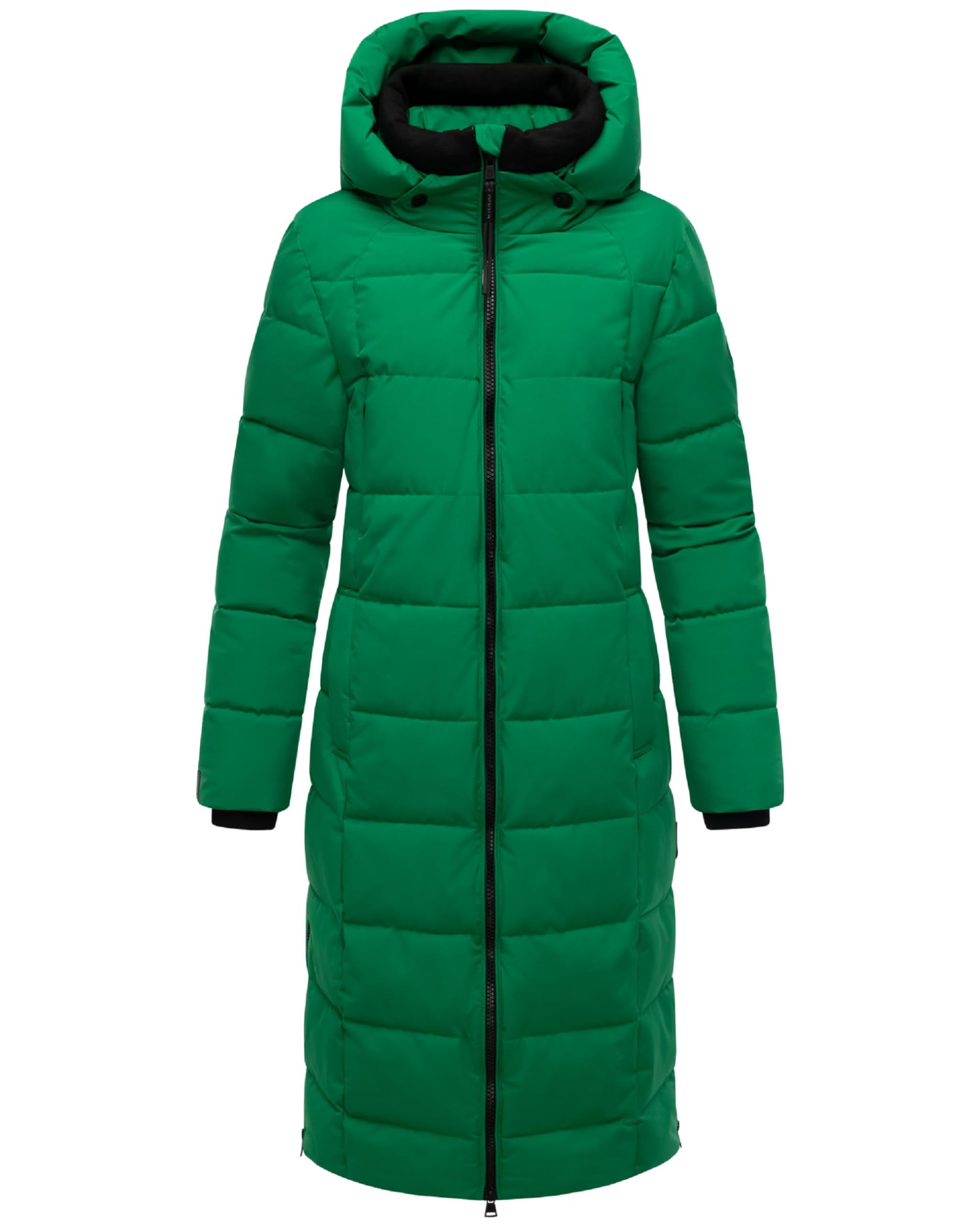 Marikoo Women's Emerald Green Lanitaa Xvi Long Winter Coat Warm Quilted Coat Xs-6Xl, M