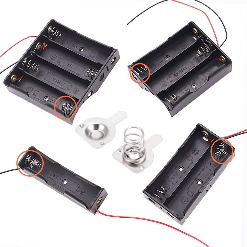 Circle Battery AA Battery Spring Contacts - 30 Pairs Negative To ...
