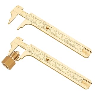 2 Stück Schieblehre Klein, Messschieber Analog, Handliches Schublehre,100mm - Amazon product rated Grade B