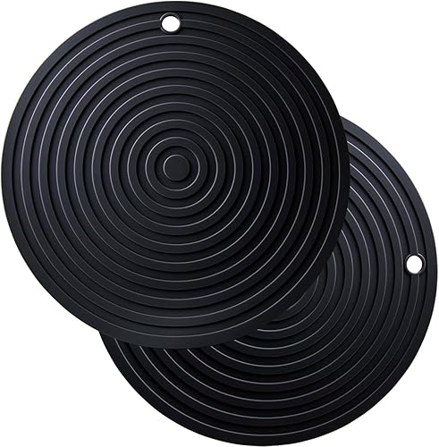 Miniatura 1 de Smithcraft Salvamanteles de silicona para platos calientes, ollas y sartenes, alfombrillas de salvamanteles para cocina, encimera de alfombrilla