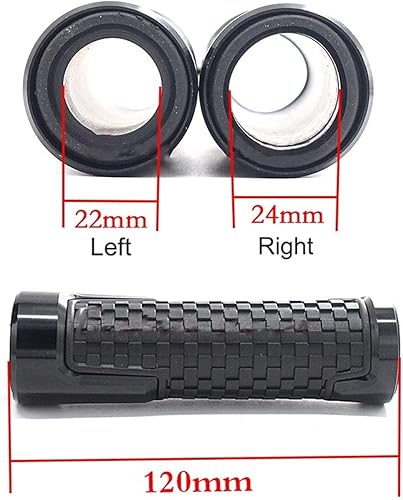 Miniatura 3 de Para Yamaha & HA FZ6 NS FZ6N FZ6S FAZER600 FZ6 FAZER 1998-2010 FZ-6S FZ-6N Manillar de motocicleta Agarraderas de motocicleta Agarraderas de