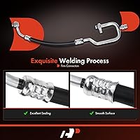 Vista 7 de A-Premium Conjunto de manguera de línea de descarga de A/C compatible con Kia Forte, Forte Koup, 2010 2011 2012 2013, 2.0L 2.4L, compresor a