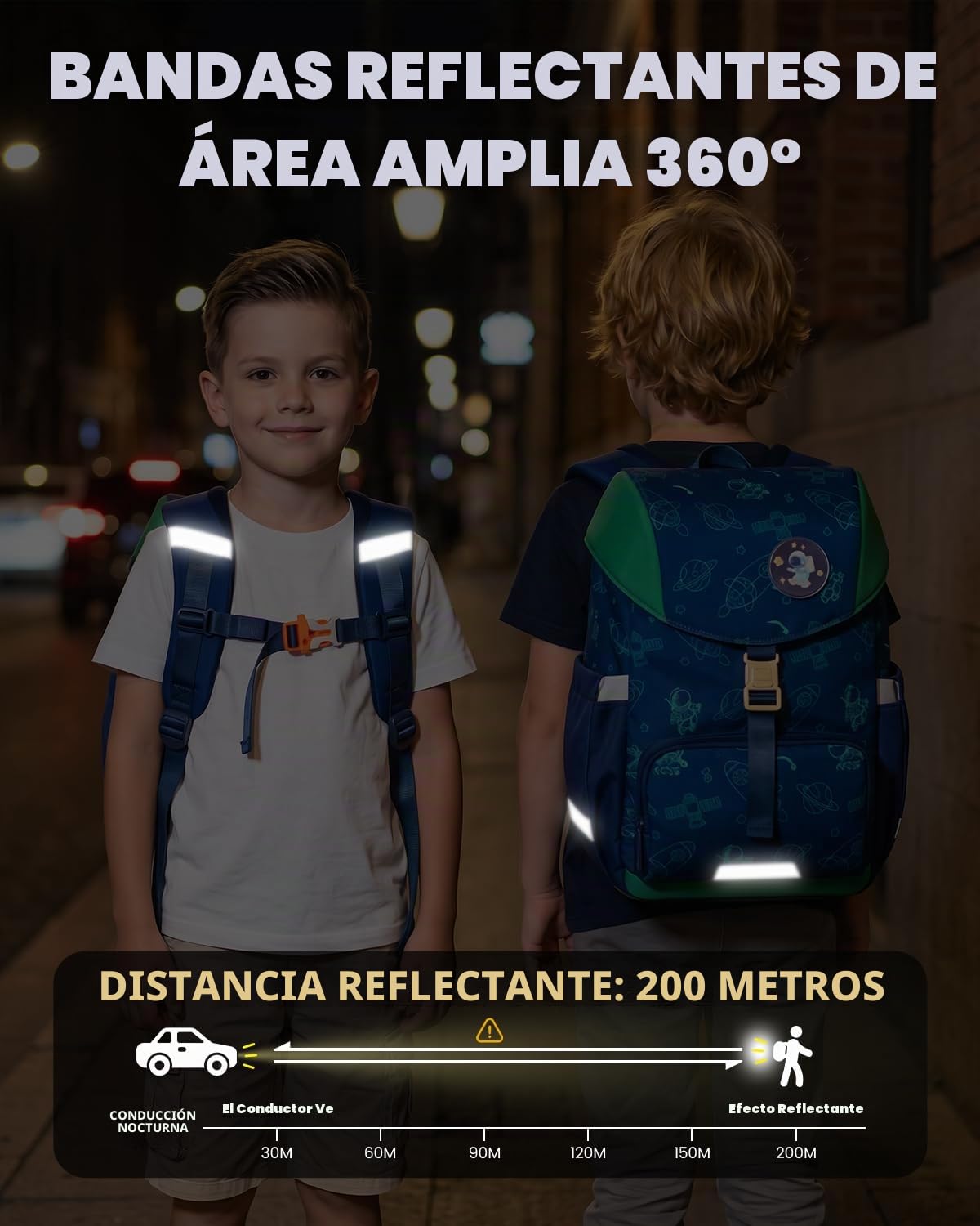 Amythe Mochila Ergonómica Niño 1° Escuela Aire Libre