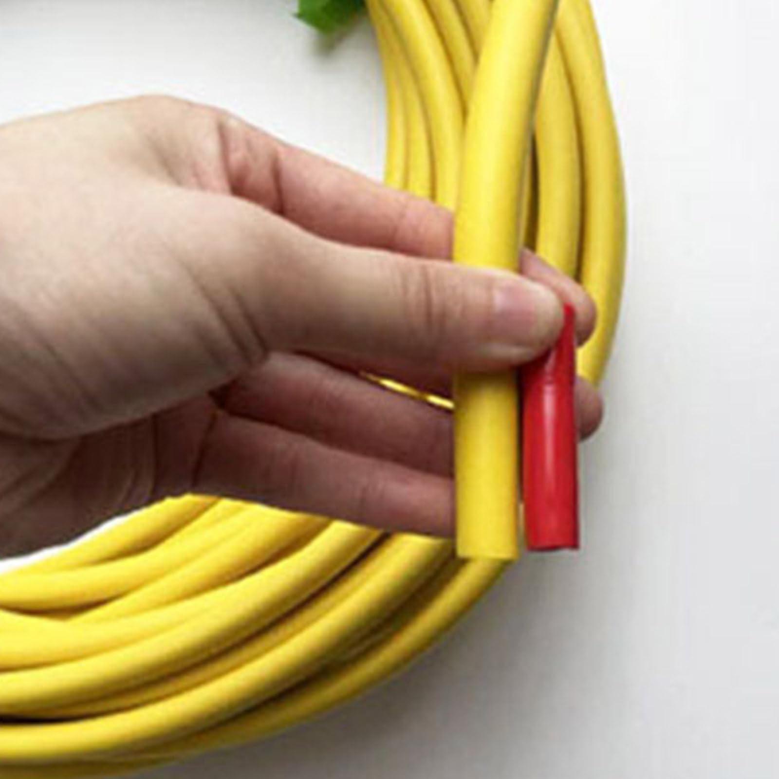 Línea de pesca flotante, tubo de goma de espuma, punta de lanza de acero inoxidable, cuerda de alta resistencia, diseño impermeable para pesca submarina, línea de pesca de agua salada