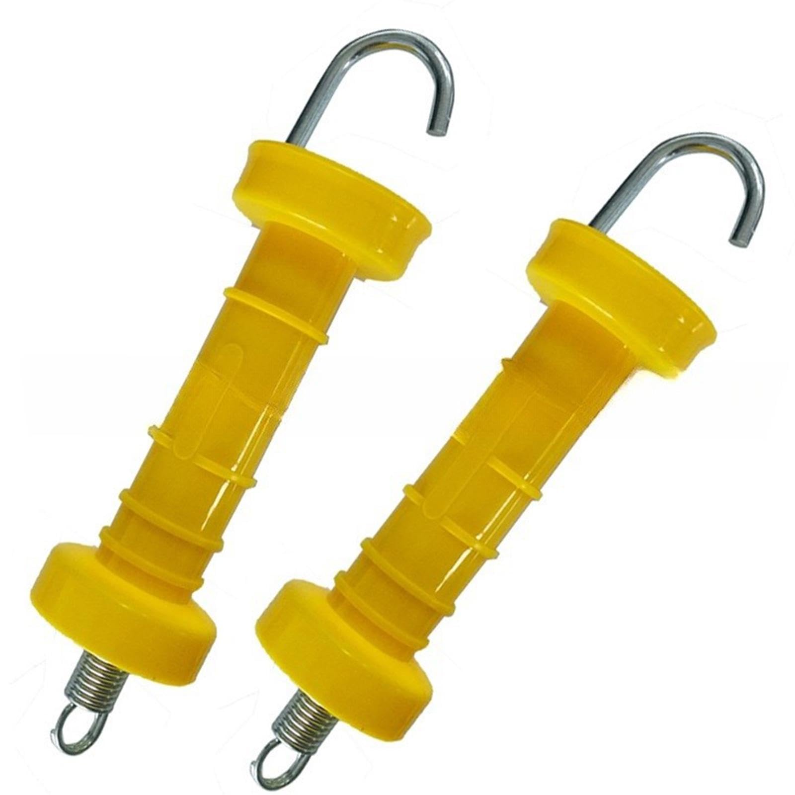 perfk 10 Pezzi Fence Electric Gate Spring Manicole Isolanti Manico di Recinzione a Molla Semplice, Accessori per Recinzione del Ranch, per Il Giardino