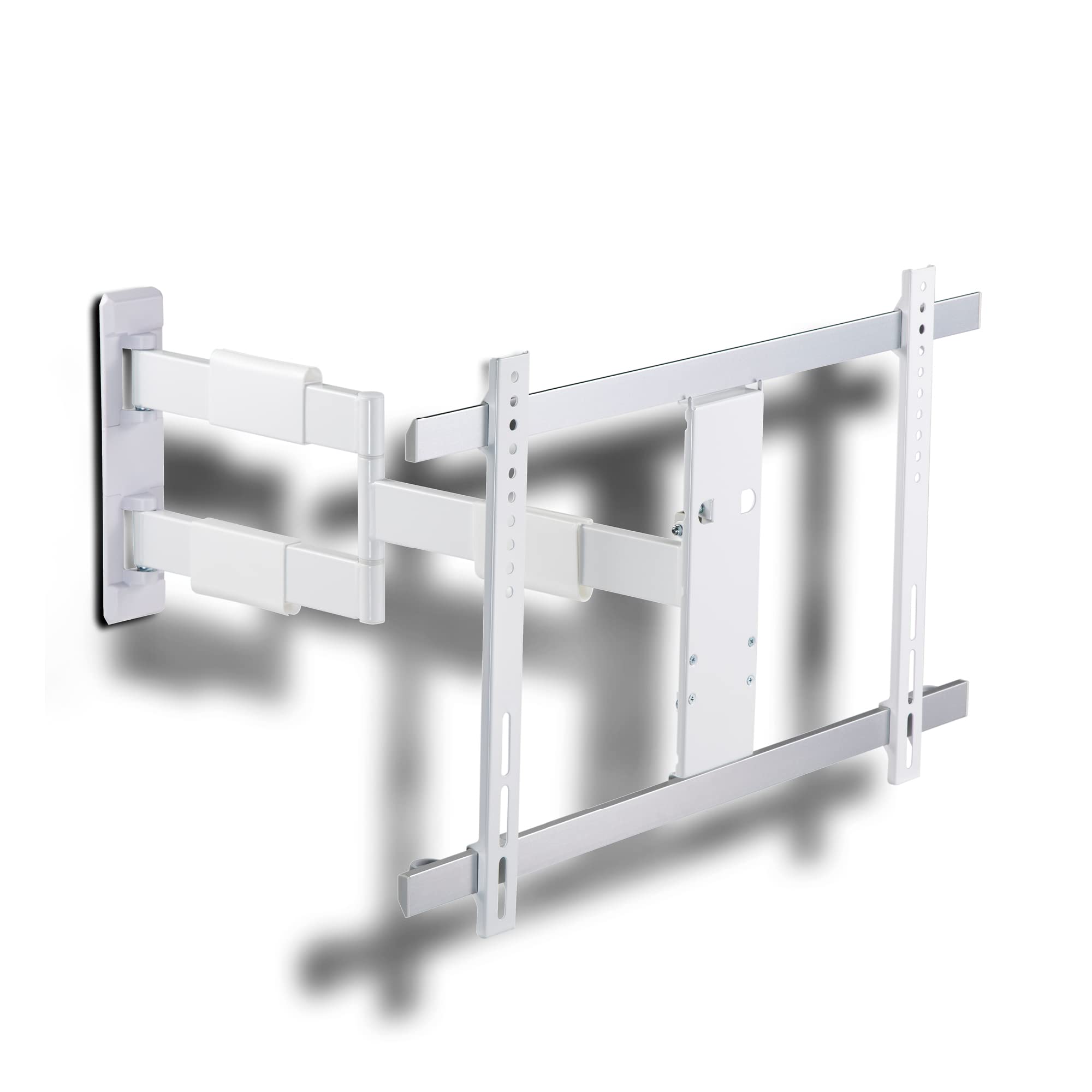 Xantron Supporto TV Parete Girevole Inclinabile 32-60 Pollici, Bianco