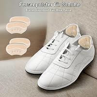 Flintronic 2 Paar Sneaker Reparatur Patch, Fersen Patch, Schuhe Ferse Reparatur Sneaker, Leder Fersenschutz, Fersenpolster Reparatur für die Meisten Arten, Verdicken, Haut-Rosa – Ansicht 7