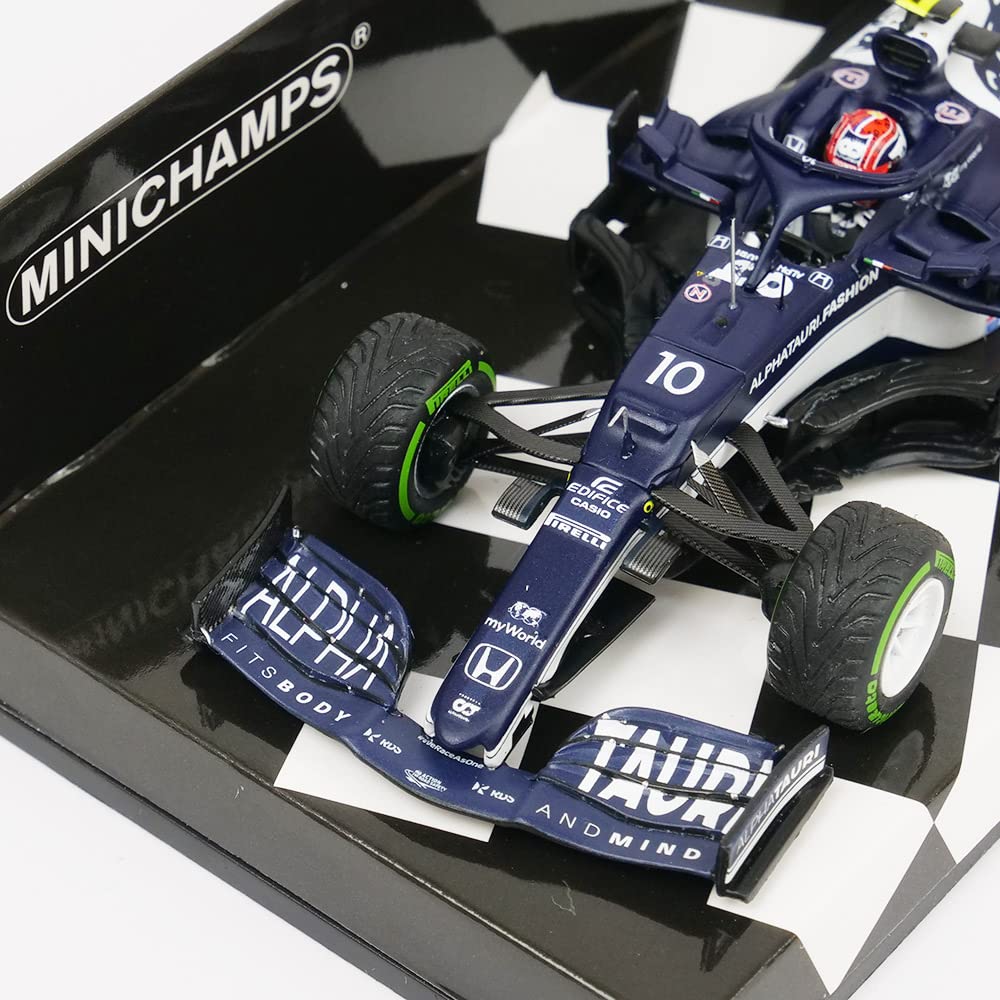 1/43 ミニチャンプス F1 アルファタウリ 2021 ピエール・ガスリー Amazon.co.jp: ミニチャンプス 1/43 スクーデリア アルファ