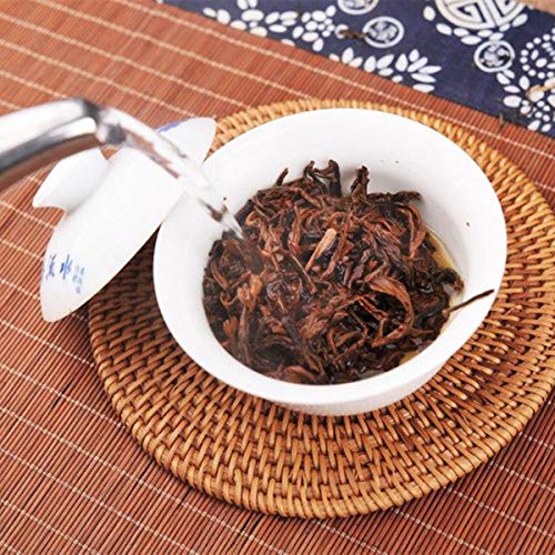 Té Puer maduro de 500g, centavos de oro de Yunnan, cabeza de león, té Puer rojo opaco, Pu'er orgánico, árbol viejo, puer… - Imagen 7