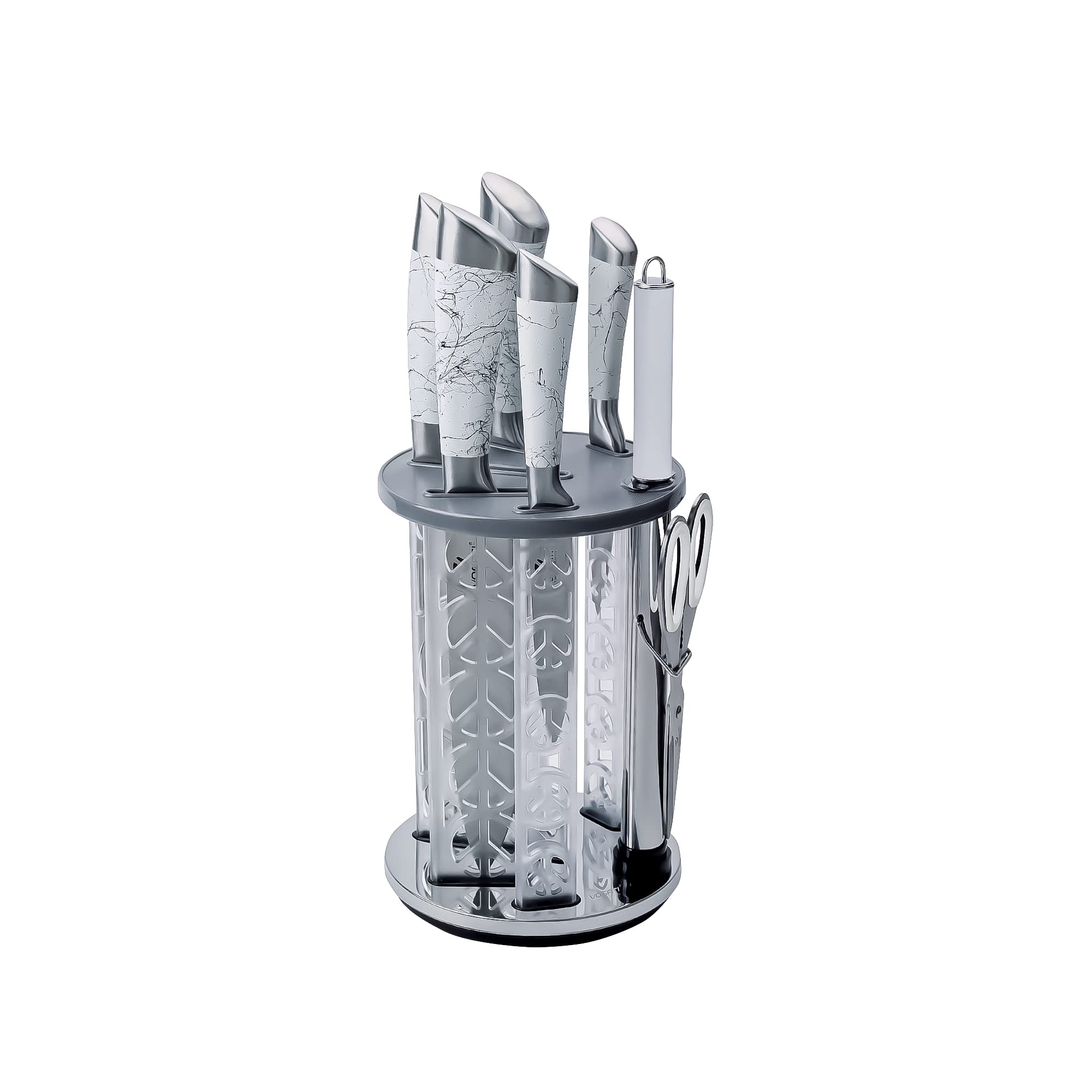 Buy VOGATI Countertop Knife Set, 8 Pieces Professional Chef Knife Sets