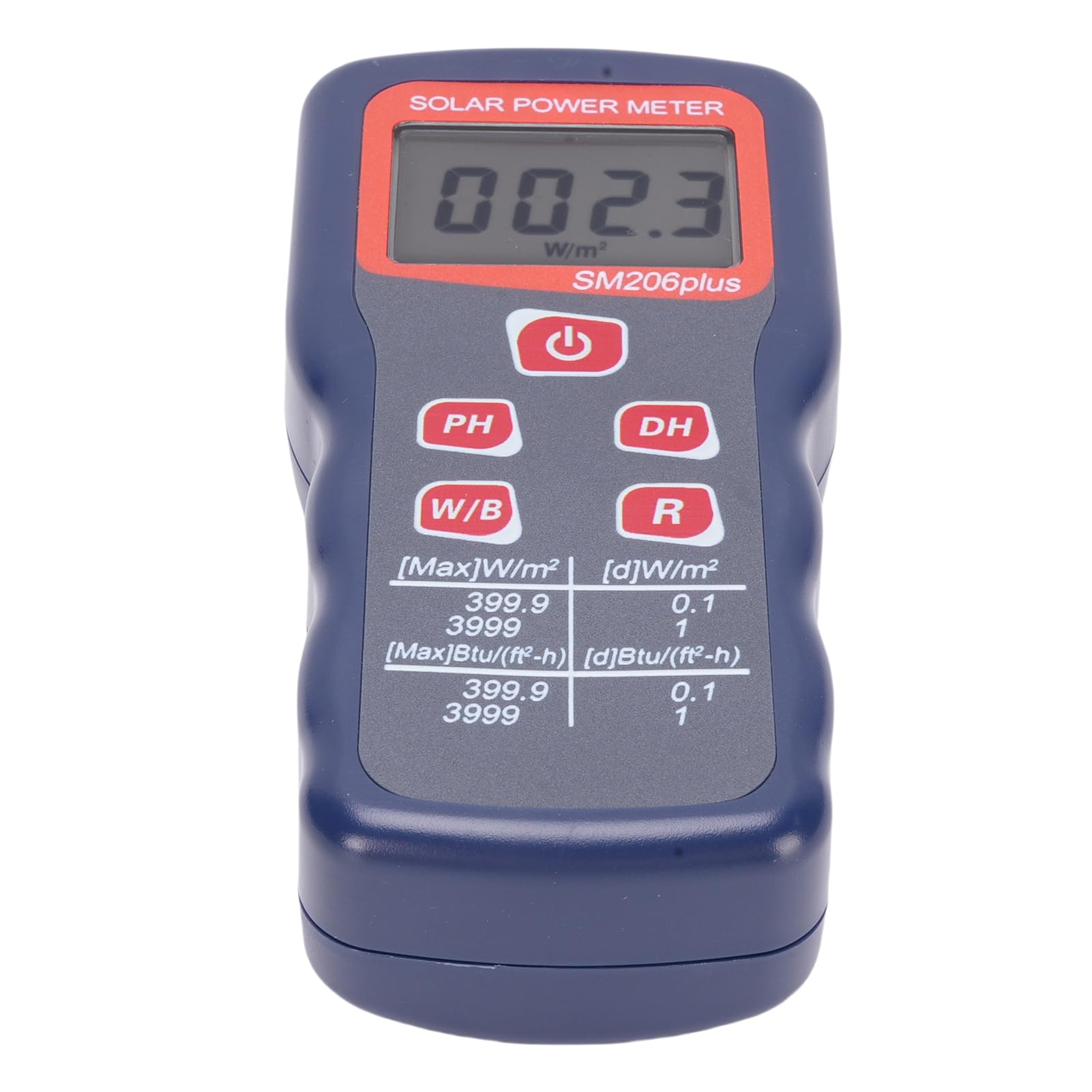Digital Solar Power Tester, Accurate Measurement Device for Solar Energy, Lightweight and Portable Tester for Research and Field Use