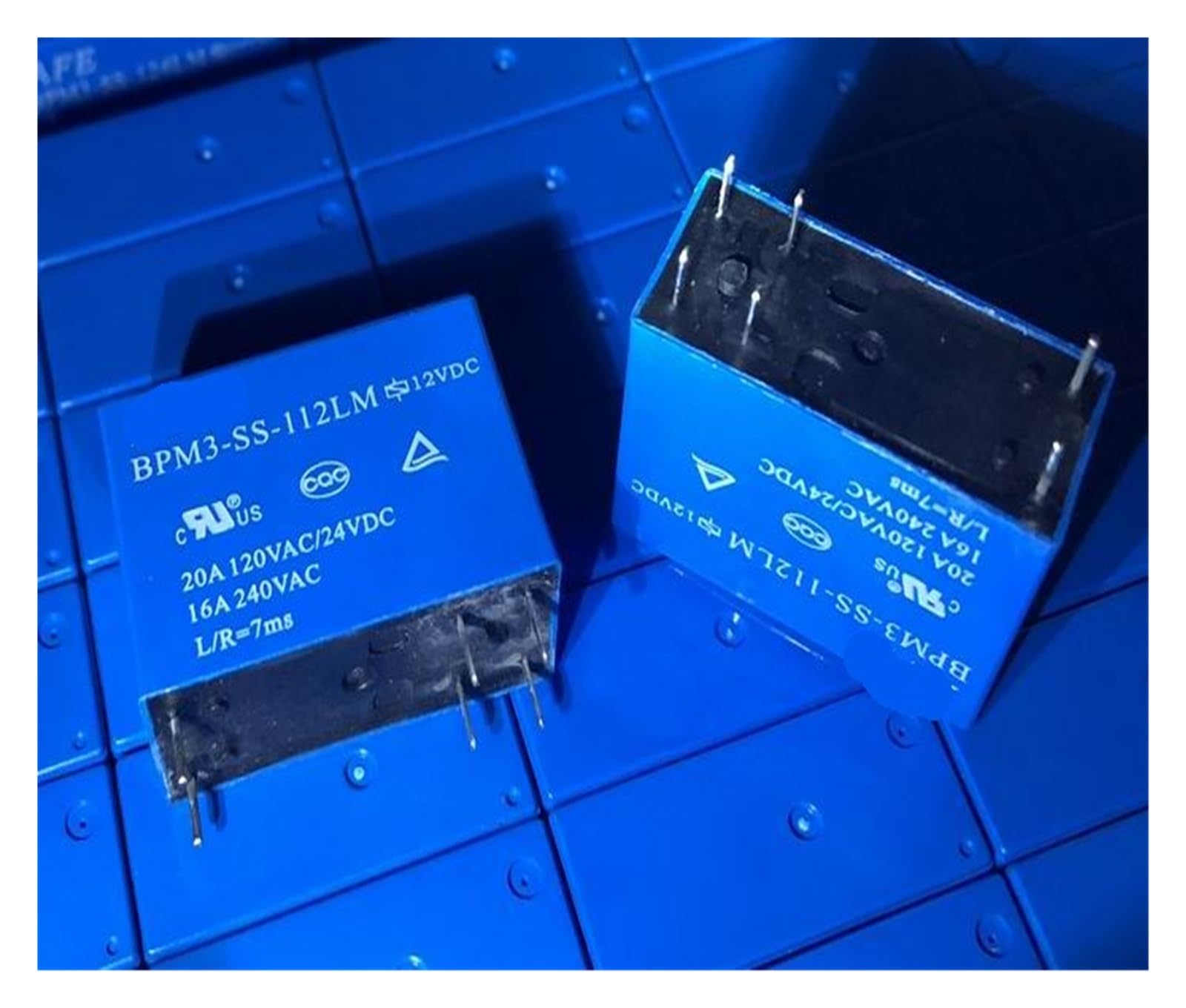 Relais électromécanique NISZA BPM3-SS-112LM composant de commutation