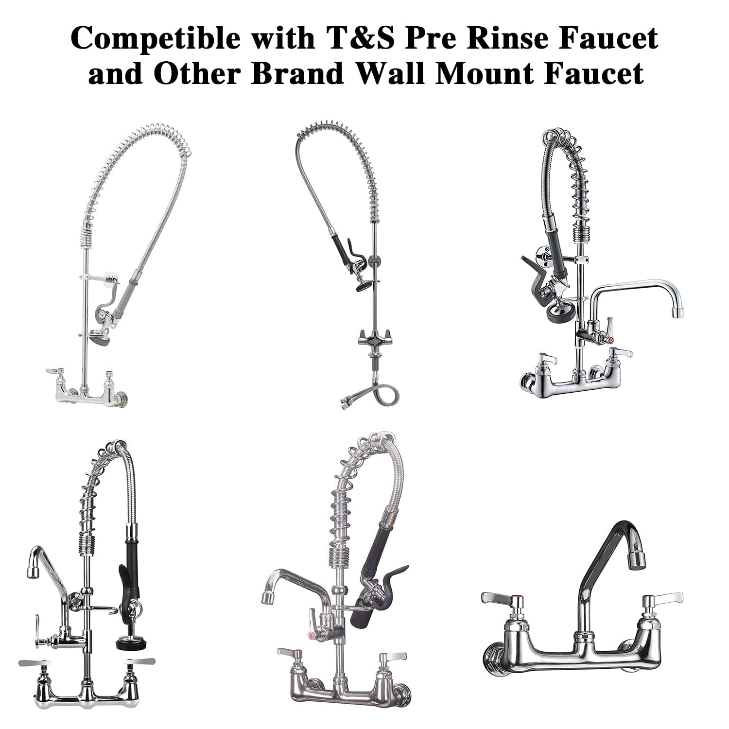 Weirun Hot Side Faucet Spindle Assembly - Brass Replacement For Eterna Commercial Faucets - View #6