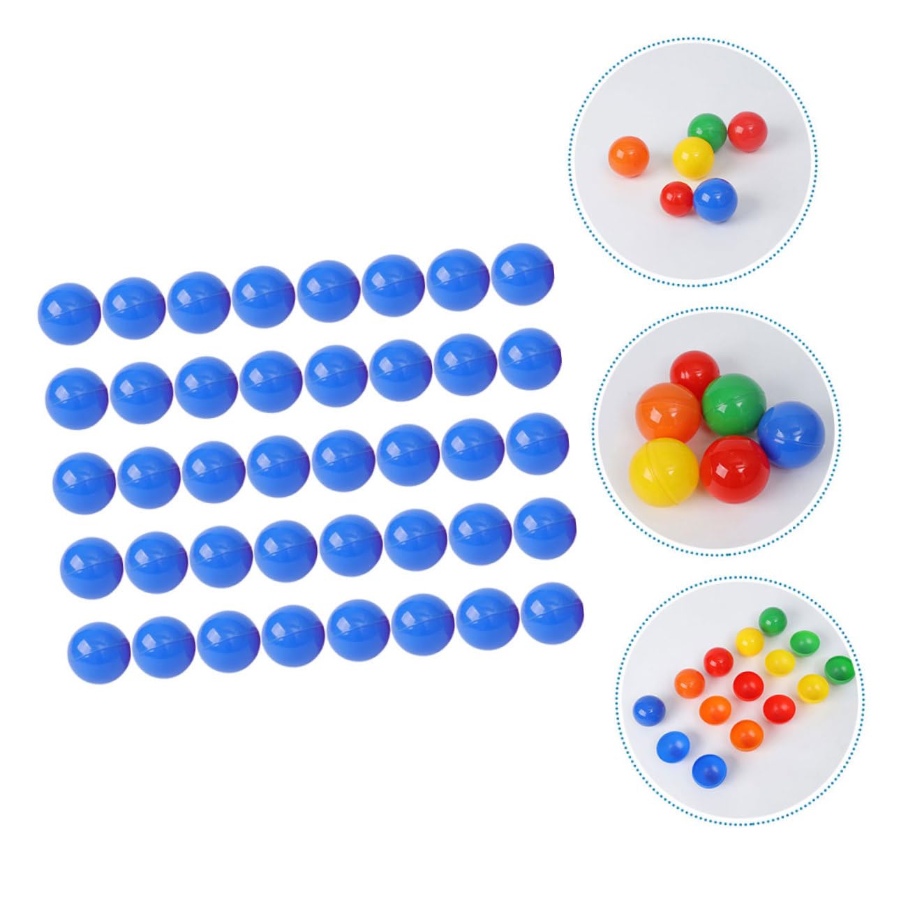 OKUMEYR Interactive Ladder Toss Balls for Party Games 100pcs Raffle Balls Decor