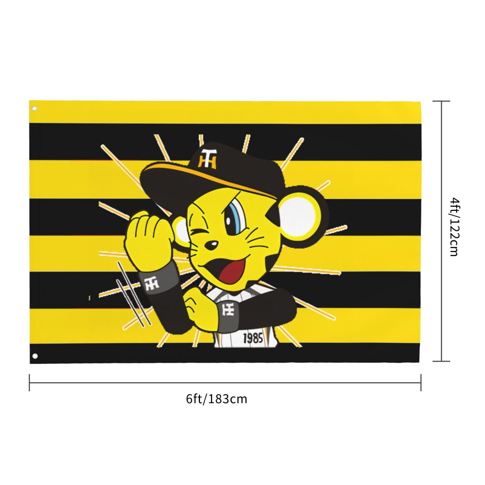 Amazon.co.jp: 旗 応援 阪神タイガース 野球の旗 スポーツ観戦